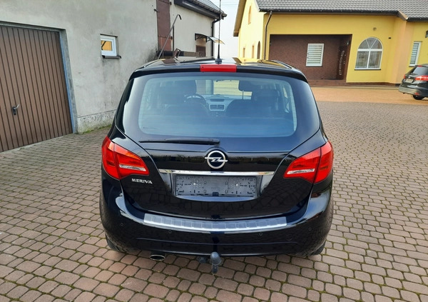 Opel Meriva cena 22900 przebieg: 208000, rok produkcji 2011 z Krośniewice małe 379
